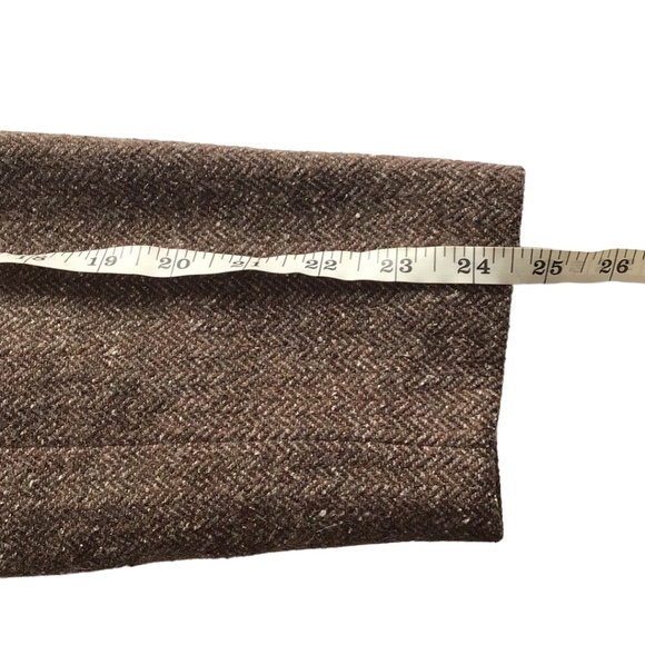L.L. Bean Wool Silk Blend Brown Blazer, size M - Picture 12 of 13